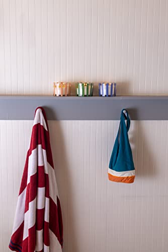 Paddywax Candles Al Fresco Collection, Naturally Scented Candle, 12 Ounces, Pink, Pepper + Plum