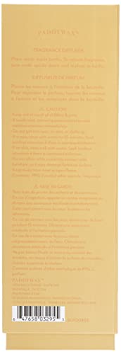 Paddywax Flora Collection Bulb Reed Diffuser, 4-Fluid Ounces, Pale Orange-Wild Neroli