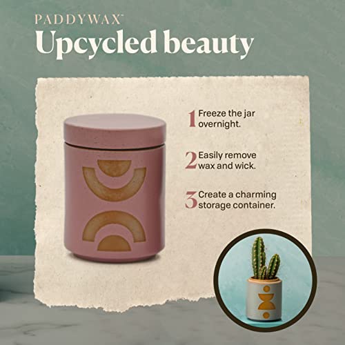 Paddywax Form Artisan Hand-Poured Scented Candle, 12-Ounce, Mandarin Mango