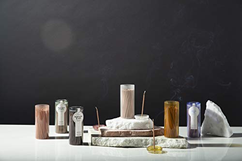 Paddywax Candles Haze Collection Incense Sticks in Glass Jar, 100-Piece, Tobacco Patchouli